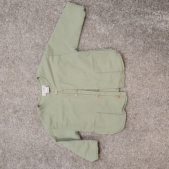 Zara 9-12 sweater jacket - Picture 2 of 6